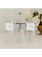 1~20PCs Custom Photo Water Bottle Label-3 Styles,21*5CM Personalized Celebration Tags,DIY Bottle Water Waist Seal Name Stickers