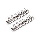 High-quality Metal Ring Binder Clips for Loose Leaf Notebook, Detachable A5 Personal A6 A7 Binder Rings for Planner Accessories
