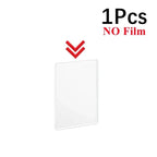 1/25/50Pcs Transparent Korean Kpop Card Sleeve with Protective Film Clear Card Holder Full Cover Idol Photo Game Card Cover 35PT