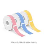 P15 Thermal Label Printer Similar as Marklife P15 P12 Mini Label Maker Portable Sticker Label Machine or 3PK 12mm Label Paper