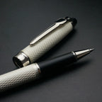 STONEGO Classic Luxury Rollerball Pens, Stainless Steel Roller Ball Pen for Men Women, School, Office, Executive, Business