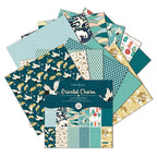 12Sheets Crane Craft Paper Pads Cutting Dies Art Background Origami Scrapbooking Card Making