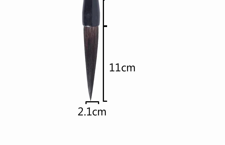 Chinese Calligraphy Pen Brush Large Running Script Cursive Brush Long Mixed Hair Hopper-shaped Calligraphie Painting Brushes Pen