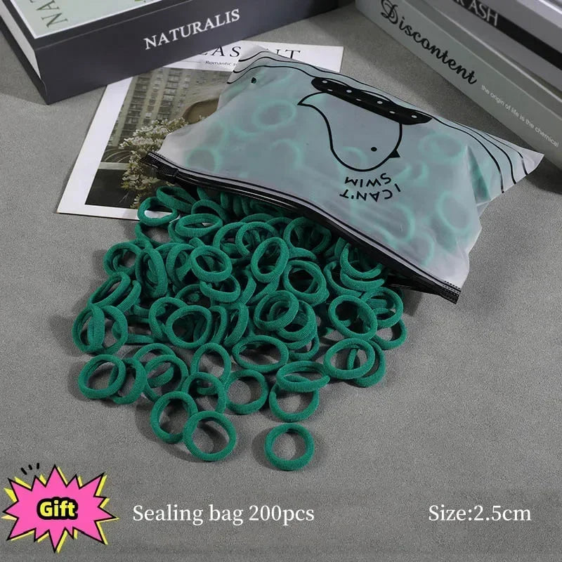 Gift Bag Hair Accessories Girls Bands Kids Rubber Elastique Cheveux Fille Cute Band Elastiques Baby Bandas Headbands Haargummi