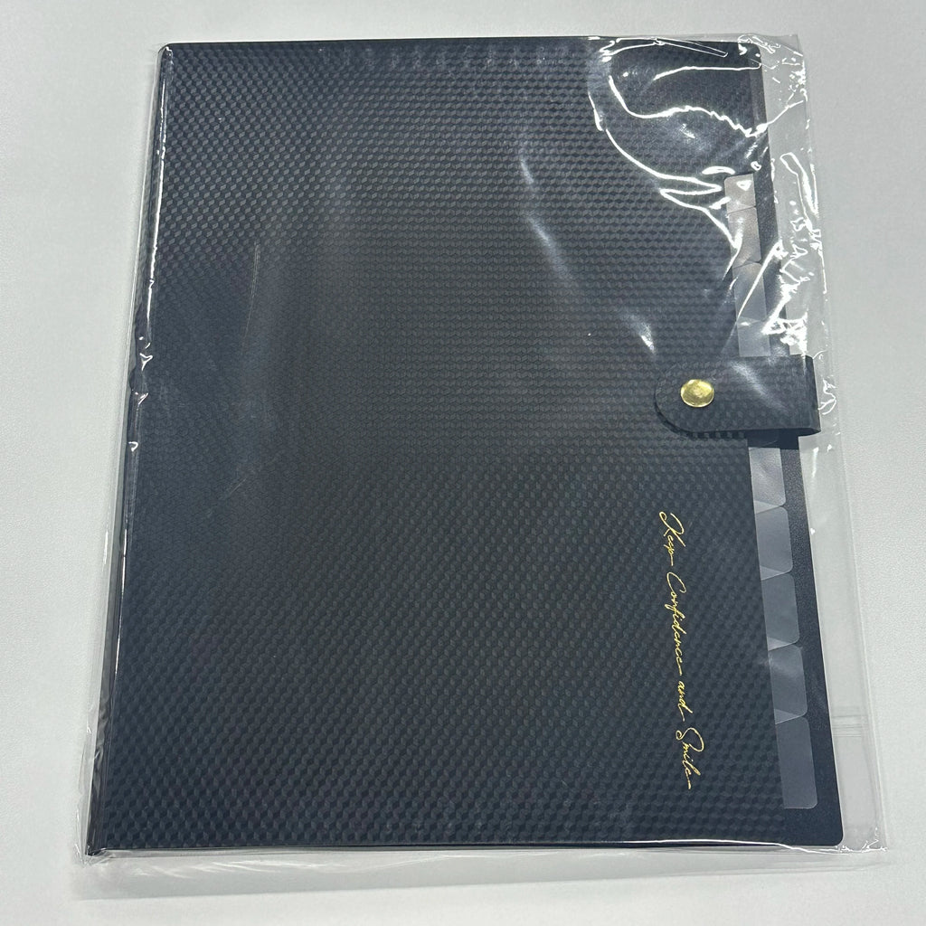 1Pc A4 Size Accordion File Folder 5 Pocket Filer Folder for Documents Paper Organizer for School Office
