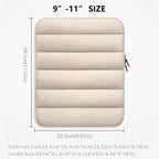 Laptop Bag Tablet Sleeve 9" 10" 11" 12.9" 13" 14" 15" 16" for iPad Air Pro M4 XiaoMi Pad for Samsung Huawei Shockproof Pouch Bag
