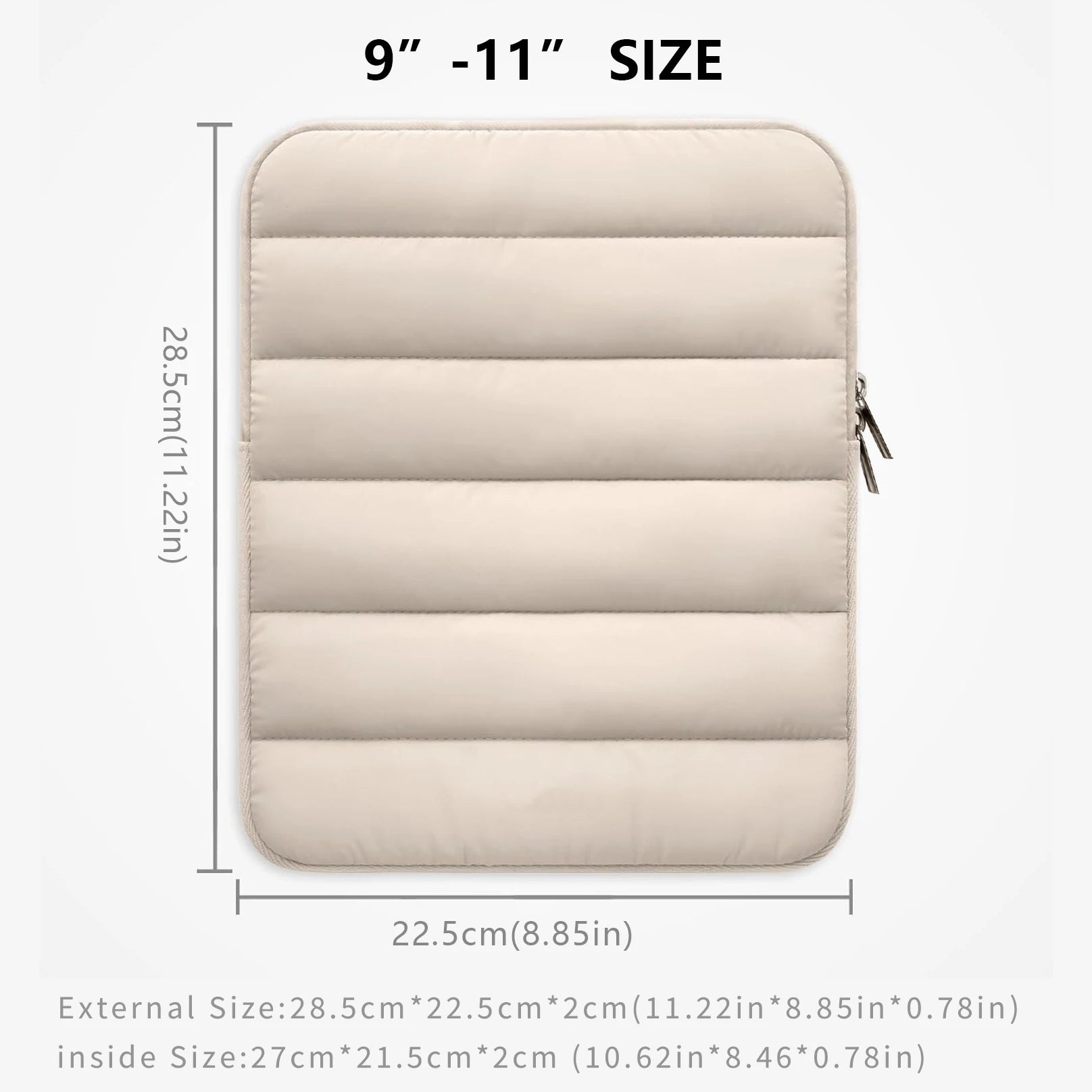 Laptop Bag Tablet Sleeve 9" 10" 11" 12.9" 13" 14" 15" 16" for iPad Air Pro M4 XiaoMi Pad for Samsung Huawei Shockproof Pouch Bag