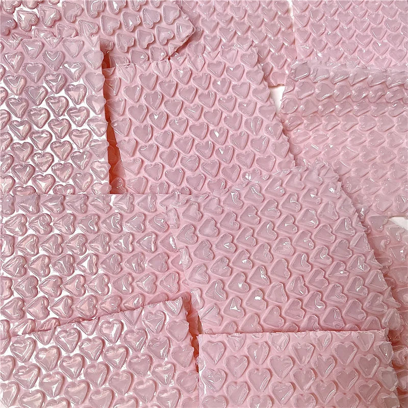 10Pcs Pink Love Bubble Mailer Self-Seal Packaging Bags Small Business Supplies Padded Envelopes Bubble Envelopes Mailing Bags