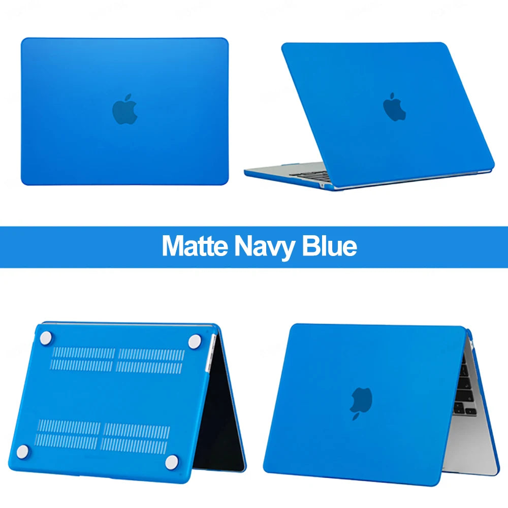 For Macbook Air 13.6 Case M5 2026 Neo A18 For MacBook Air 13 Cover M4 M2 Pro 13 Funda 2025 M5 Pro 14 16 Case M3 15.3 Laptop Case