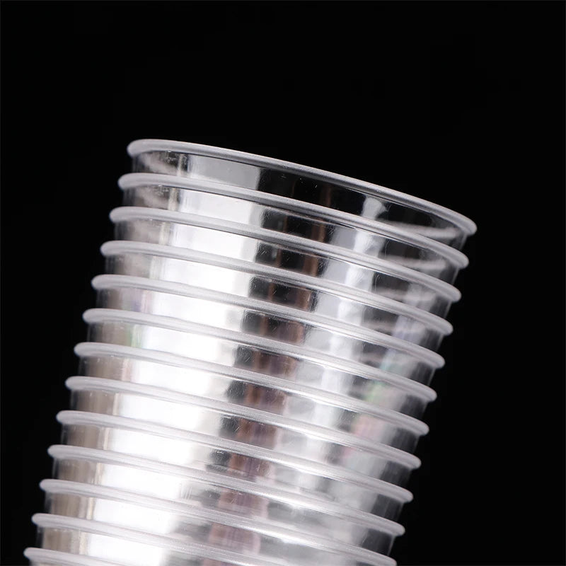 50Pcs 30ML Disposable Mini Clear Plastic Dessert Cup For Outdoor Picnic Birthday Party Jelly Salad Cup Kitchen Tableware Tasting
