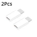 1/3Pcs Micro USB Female To Type C Male Adapter OTG Converter Micro-B To USB-C Connector Charging Cable Adapter Phone Accessories