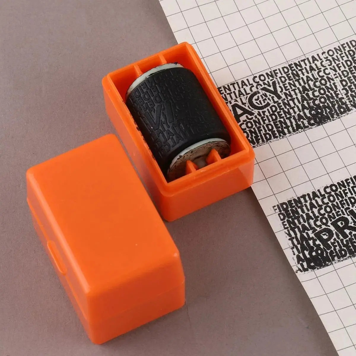 Theft Protection Roller Stamp for Privacy Confidential Data Guard Your Security Stamp Roller Privacy Seal Roller Theft Protect