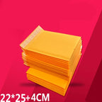 10/50pcs 18x23cm Meduim Thick Shipping Envelopes with Packaing Yellow Waterproof Paper Bubble Mailers Mailing Bags Packing
