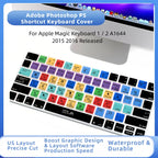Ableton Live Avid Pro Tools Final Cut Pro X PS Hotkey Functional Keyboard Cover US Layout for Magic Keyboard A1644 MLA22B/A
