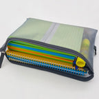 Hanging File Organizer Durable Nylon File Folder Bag with Zipper Closure Portable Space-saving Document Organizer Office School