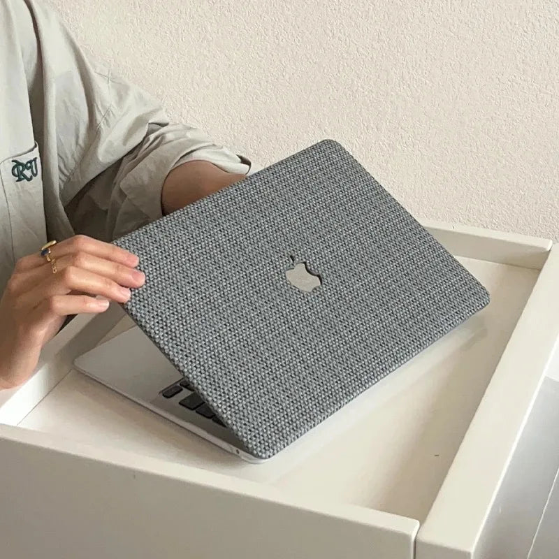 2026 Laptop Case for Macbook Neo Air M4 13 M2 Pro 13 14 A3434 Protective Hard Shell for M3 15 Mac Retina A2681 Woven Pattern