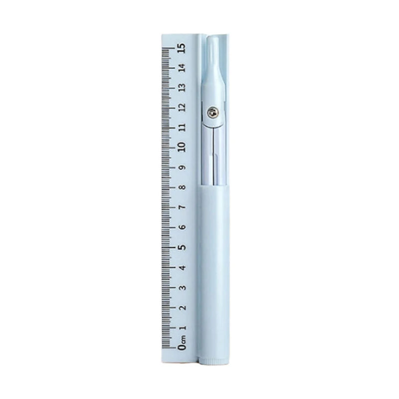 3 In 1 Compass Geometry Set With Ruler Pencil Multifunctional School Drawing Compass Math Geometry Tool Stationery