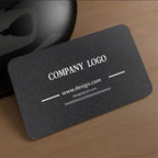 Custom PVC Business Cards Plastic Waterproof Cards Personalized Design Round Corners Glossy Matte Frosted PVC Business Cards