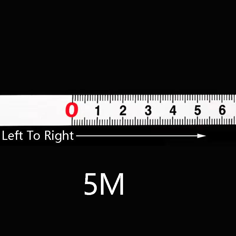 1/2/3/5M Stainless Steel Miter Track Tape Measure Self Adhesive Metric Scale Ruler Rust-Proof Durable and Wear-Resistan Ruler