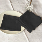 High Quality 100% Linen Napkins Restaurant Wedding Dinner Solid Color Cloth Pure Linen Classical Custom Home Table Napkin