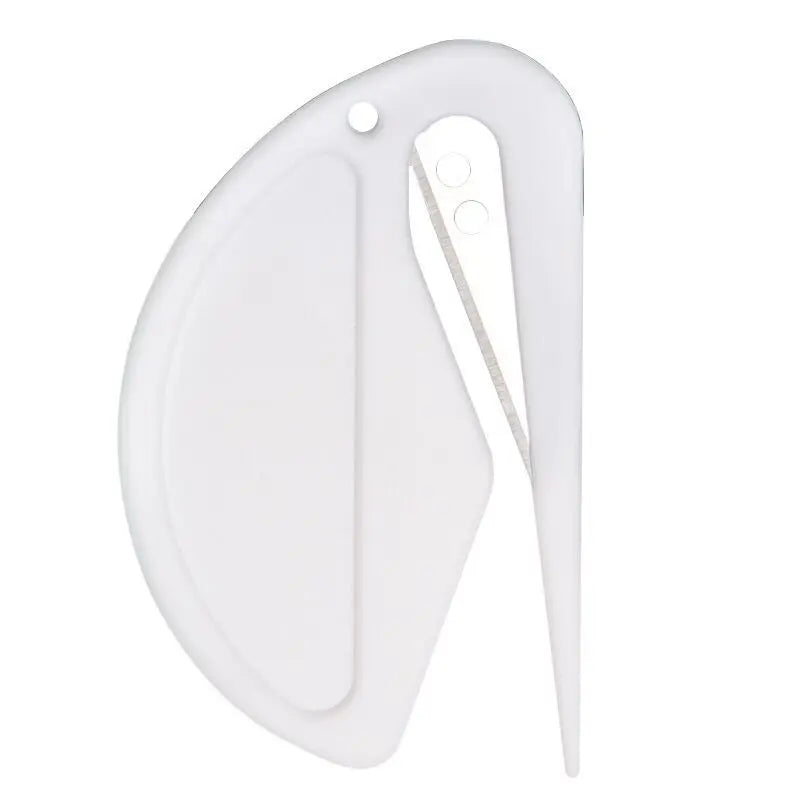 Plastic Mini Letter Opener Open Envelope Letter Opener Paper Cutting Art Knife Rope Cutter Rubber Band Cutting Wire Blade