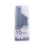 Durable Students Geometry School Maths Compass Metal Rulers Aluminium Ruler Set Examination Stationery Drafting Supplies