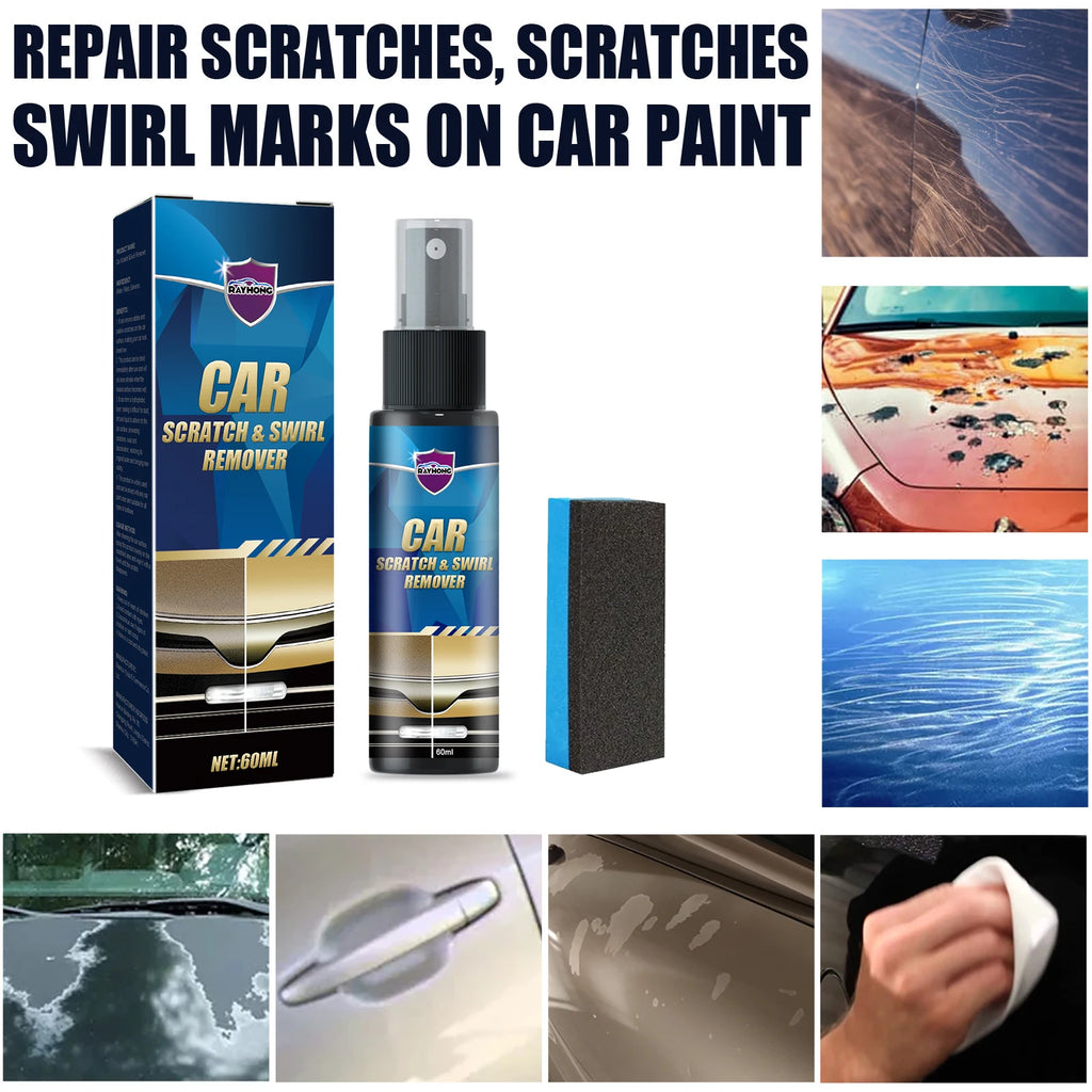 Car Scratch Spray Car Paint Scratch Refurbishment Polishing Touch Up Paint Cleaning Care Spray
