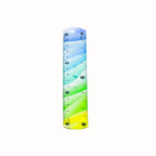 1pcs Rainbow Gradient Flexible Ruler, Unbreakable Soft Straight Ruler for Students, Artists, Home Office Daily Measuring Tools