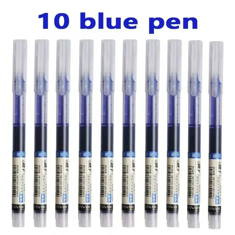 3/10/50/100PCS Color Gel Pens set,0.5mm Fine Tip Ballpoint Pen for Drawing Pens for Writing Office Accessories Back To School