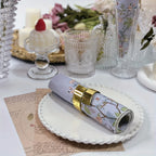 20pcs Vintage Wildflower Disposable Napkins for Parties, Weddings, Birthdays - 13x13 Inch, Perfect for Desserts & Celebrations