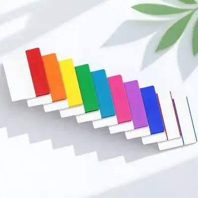 10 Waterproof Writable Semi Transparent Index Tabs Stick Firmly for Books Notebooks Files Study Office Page Markers Divider Tabs