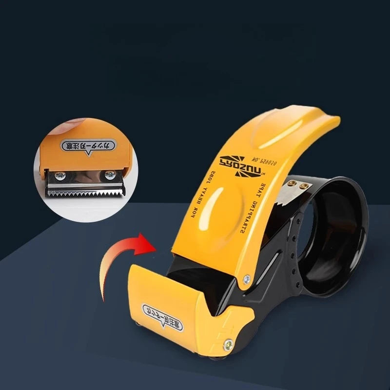 Thickened Upgraded Box Sealer, Wide Tape Holder, Transparent Tape Cutter, Stationery Tape Machine, Plastic Tape Sealing Machine