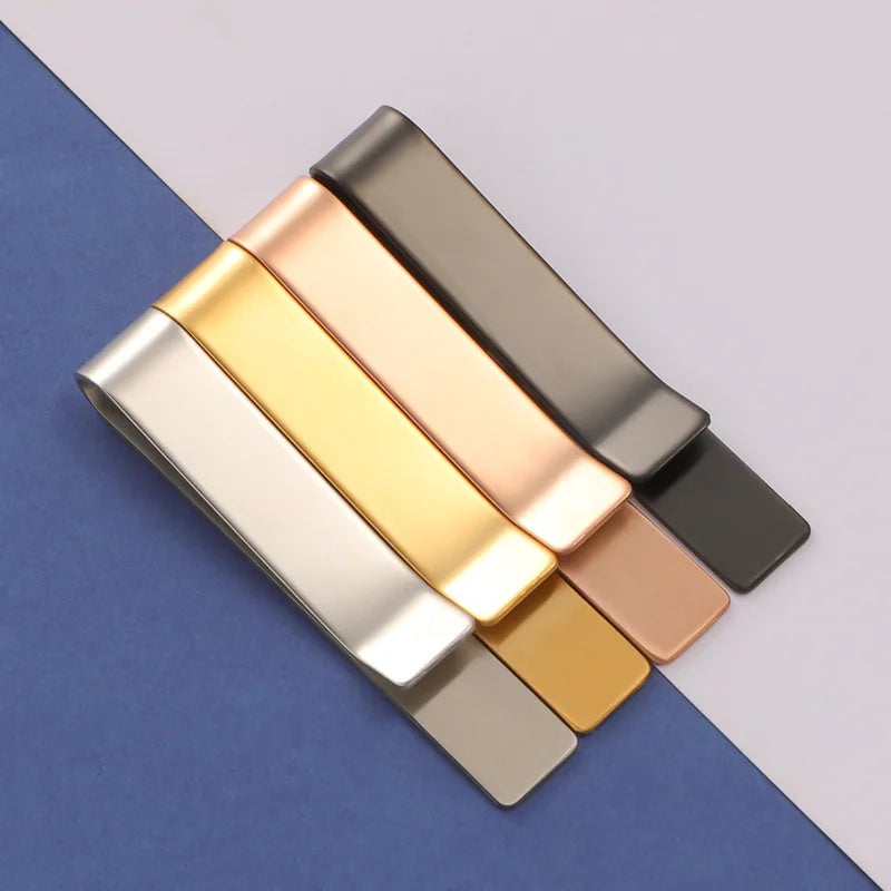 5 Pcs Metal Paper Clip for Notebook Bookmark Tool Stainless Steel and Brass Material Book Paper Clips