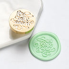 Star Sky Lotus Rose Pattern Wax Seal Stamp Retro Sealing Wax Stamp Replace Head Flowers Leaf Decorate Gift