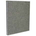 A4 3 Ring Binder Sturdy Fabric Hardcover Sheet Organizer for Students Professionals Musicians Document Holder File Binder