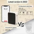 P15 Wireless Bluetooth Thermal Label Printer Mini Portable Adhesive Label Maker Fast Printing Similar as Marklife P15 P12 L12