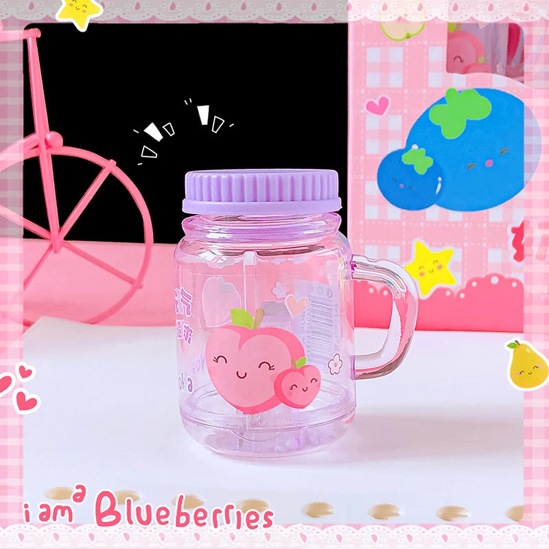 Office supplies school equipment kawaii stationery items School supplies cute fruit cup shape pencil sharpener for child