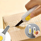 Magnetic Courier Opening Knife Multifunctional Portable Courier Unboxing Knives Retractable Self-locking Rebound Art Knife Tool