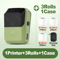 P2 Thermal Wireless Label Printer 20-58mm 2 inch Portable Bluetooth Sticker Mini Printer Price Tag Barcode Label Maker DIY