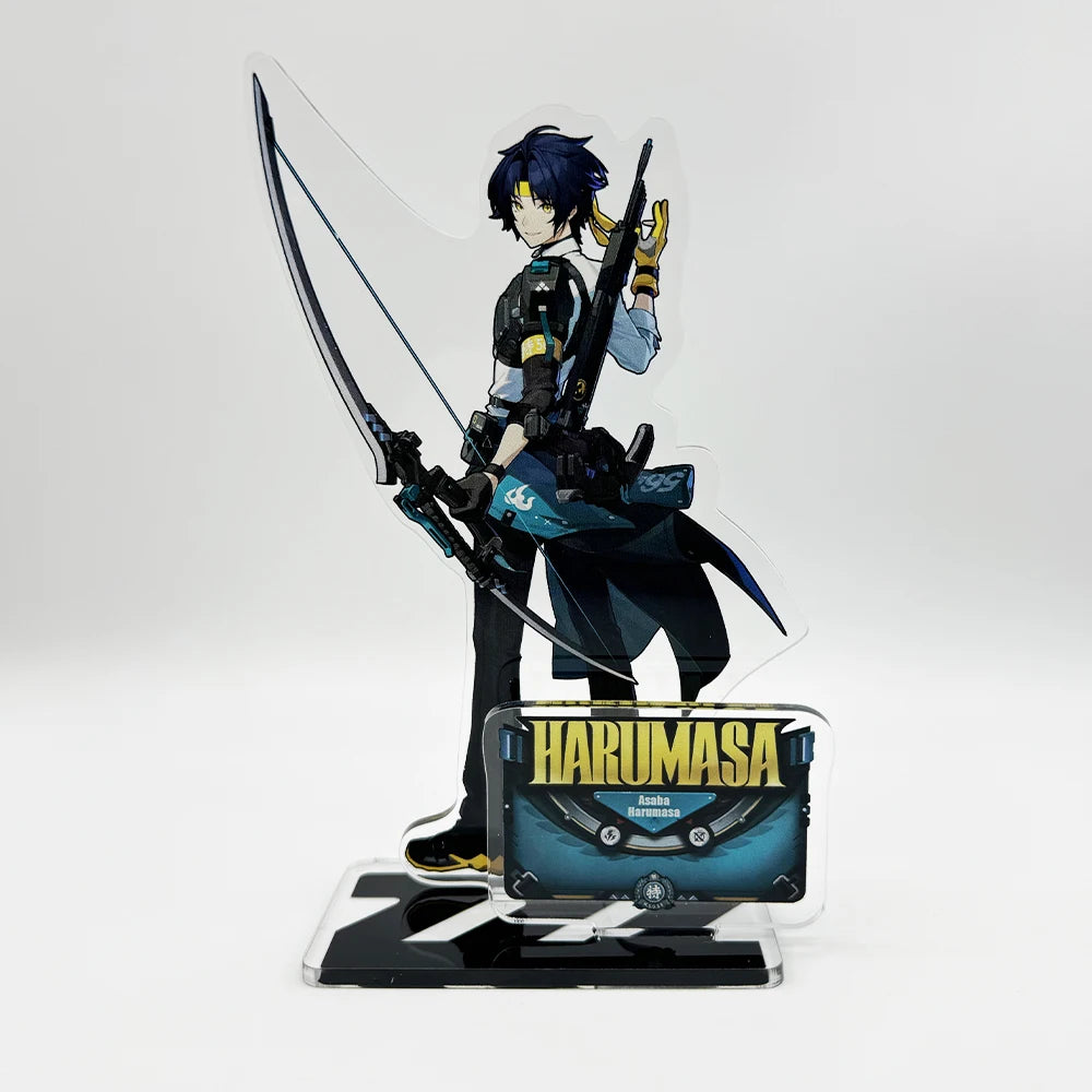 Game Zenless Zone Zero Ye Shun­guang Dialyn Hoshimi Miyabi Anime Acrylic Stand Model Plate Keychain Desk Decor Collection gift