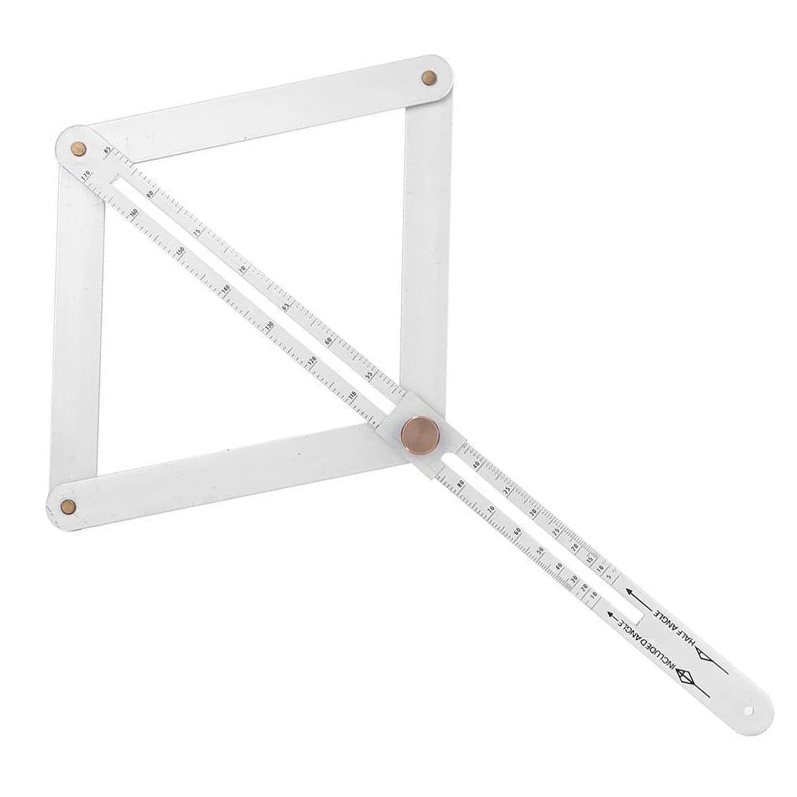 Angle Measurment Protractor Premium Corner Angle Finder with Scales Universal Bevel Protractor Angle Combination Ruler