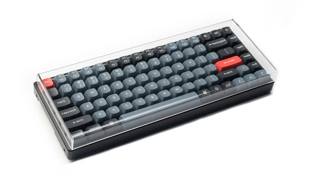 Acrylic Mechanical Keyboard Dust Cover for Keychron Custom Keyboard Waterproof Prevent Pet Treading