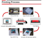5*250ML DTF Ink Kit for Direct Transfer Film for All Desktop Large Format L805 L1800 XP600 ET-8550 XP-15000 DTF Printer DTF Ink