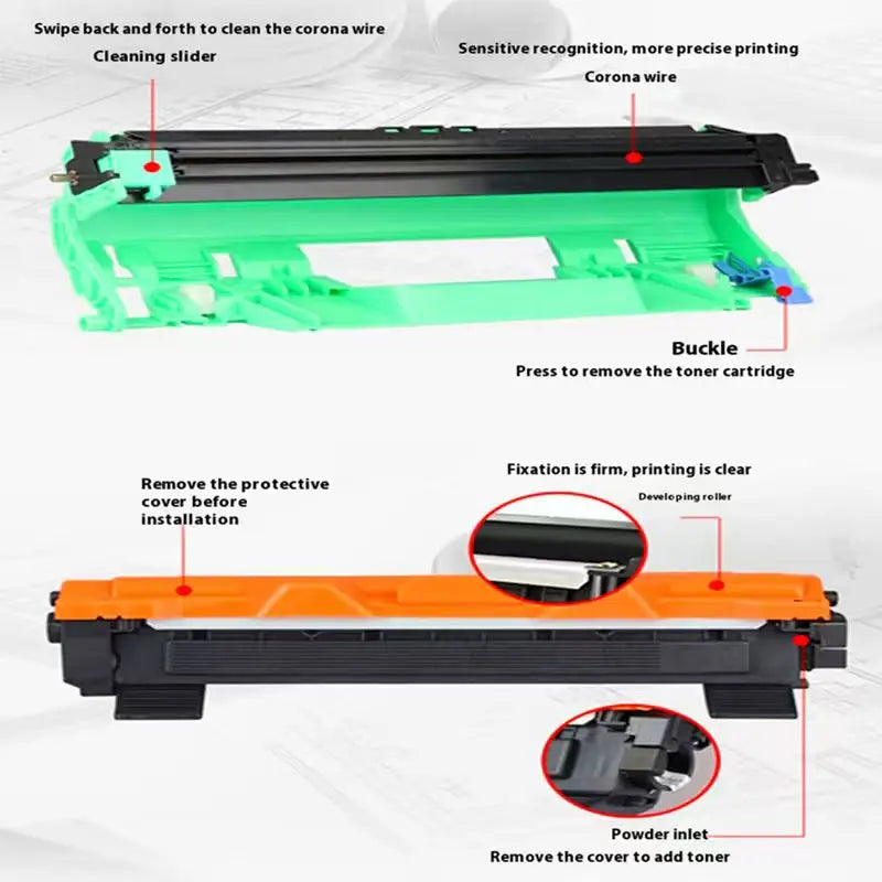 TN1000 1030 1050 Toner Cartridge For Brother TN1000 TN1030 TN1050 TN1060 TN1070 TN1075 TN1095 HL1110 TN 1000 1030 1075 Printer