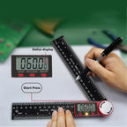 200mm Protractor Digital Angle Finder Ruler Electronic Goniometer Angle Length Measuring Ruler Drawing Woodworking Tools