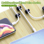 50Pcs Cable Clip Self-Adhesive Cable Organizer Wire Protector Holder For Mouse Headset Wire Storage Desktop Tidy Management Clip