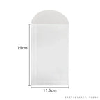 50pcs/lot Translucent Mini Envelope Jewelry Storage Bag for Card Earring Necklace Gift Packaging Bags Wedding Wedding Envelopes