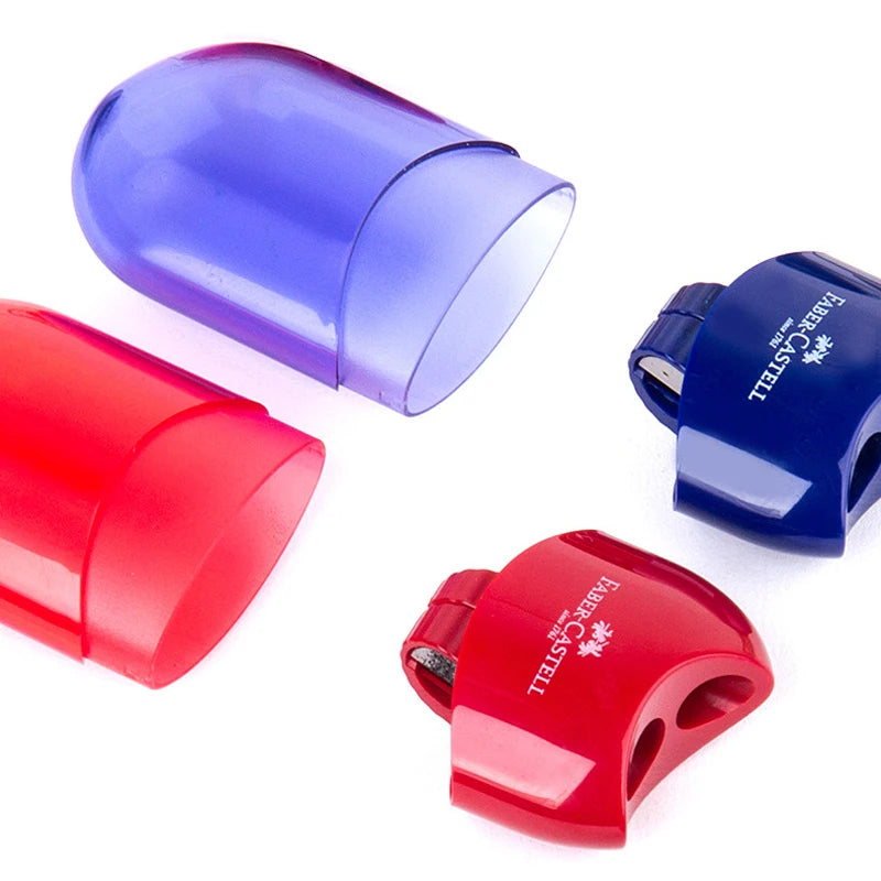 Faber Castell Pencil Sharpener Kawaii Single/Double Hole Pencil Cutter Sacapuntas Stationery Kids School Supplies Back to School