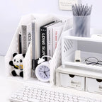 File Storage Box Vertical File Rack Book Storage Rack File Frame Desktop Information Rack File Rack
