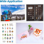 120GSM 50 Sheets A4 Double-Sided Photo Paper High Glossy Photographic Paper 8.3x11.7 Inch Compatible with Inkjet Printer